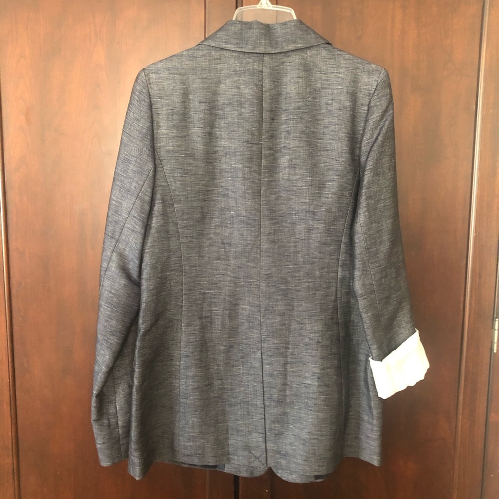 Halogen Linen Blazer - Picture 3 of 5